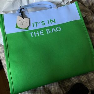 NWT Colorblock Knit Tote Bag - kate spade new york x Target Blue/Green